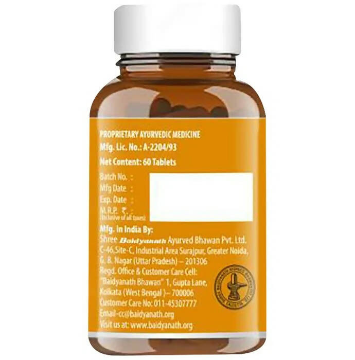 Baidyanath Kolkata Triphala Tablets - Distacart