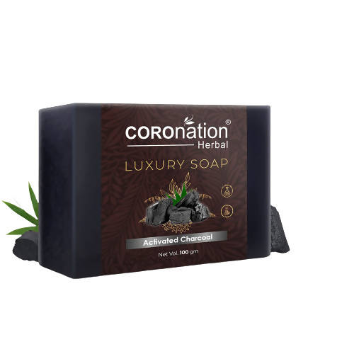 Coronation Herbal Activated Charcoal Luxury Soap