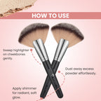 London Prime Hd Large Fan Brush - LP332 ( Formerly London Pride Cosmetics )