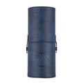 London Prime Cosmetics Brush Holder Cylinder Shaped Blue