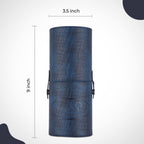 London Prime Cosmetics Brush Holder Cylinder Shaped Blue