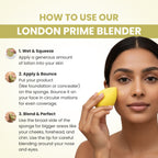 London Prime Precision Beauty Blender - Yellow ( Formerly London Pride Cosmetics )