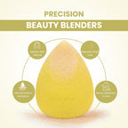 London Prime Precision Beauty Blender - Yellow ( Formerly London Pride Cosmetics )