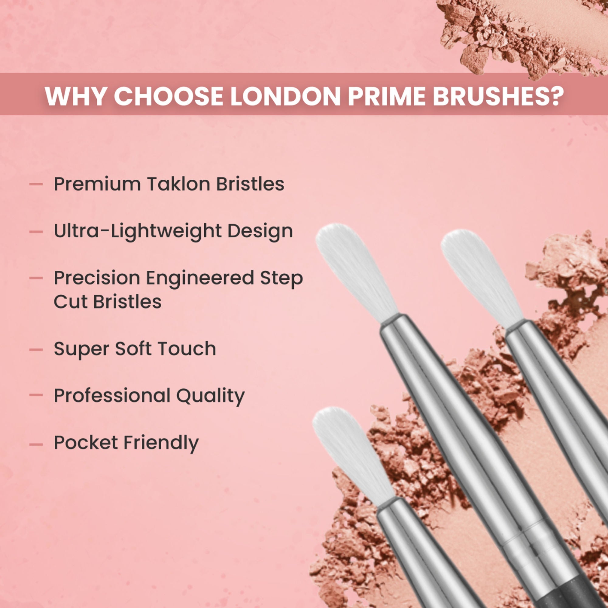 London Prime HD Powder Sweep - LP321 ( Formerly London Pride Cosmetics )
