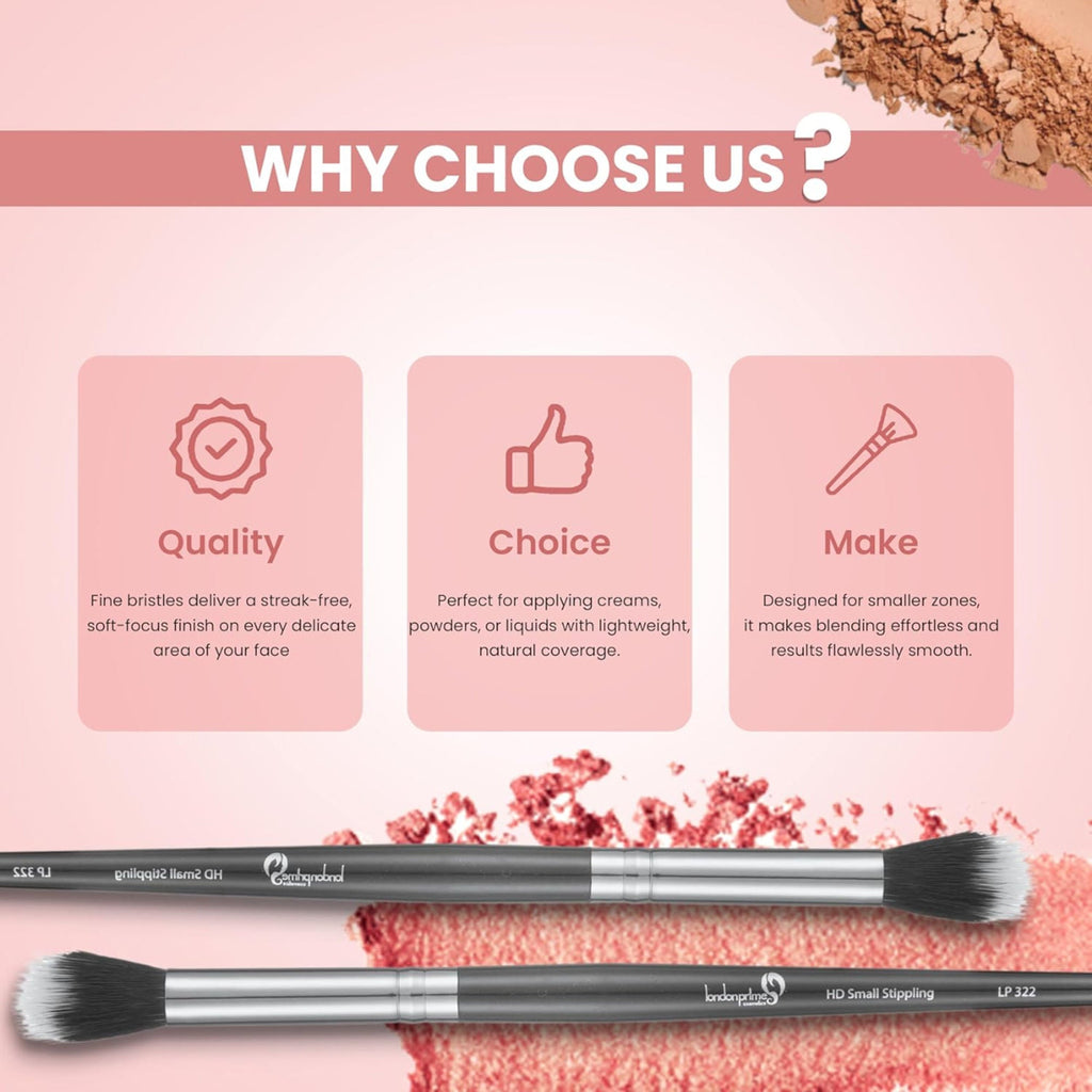 London Prime HD Small Stippling - LP322 ( Formerly London Pride Cosmetics )