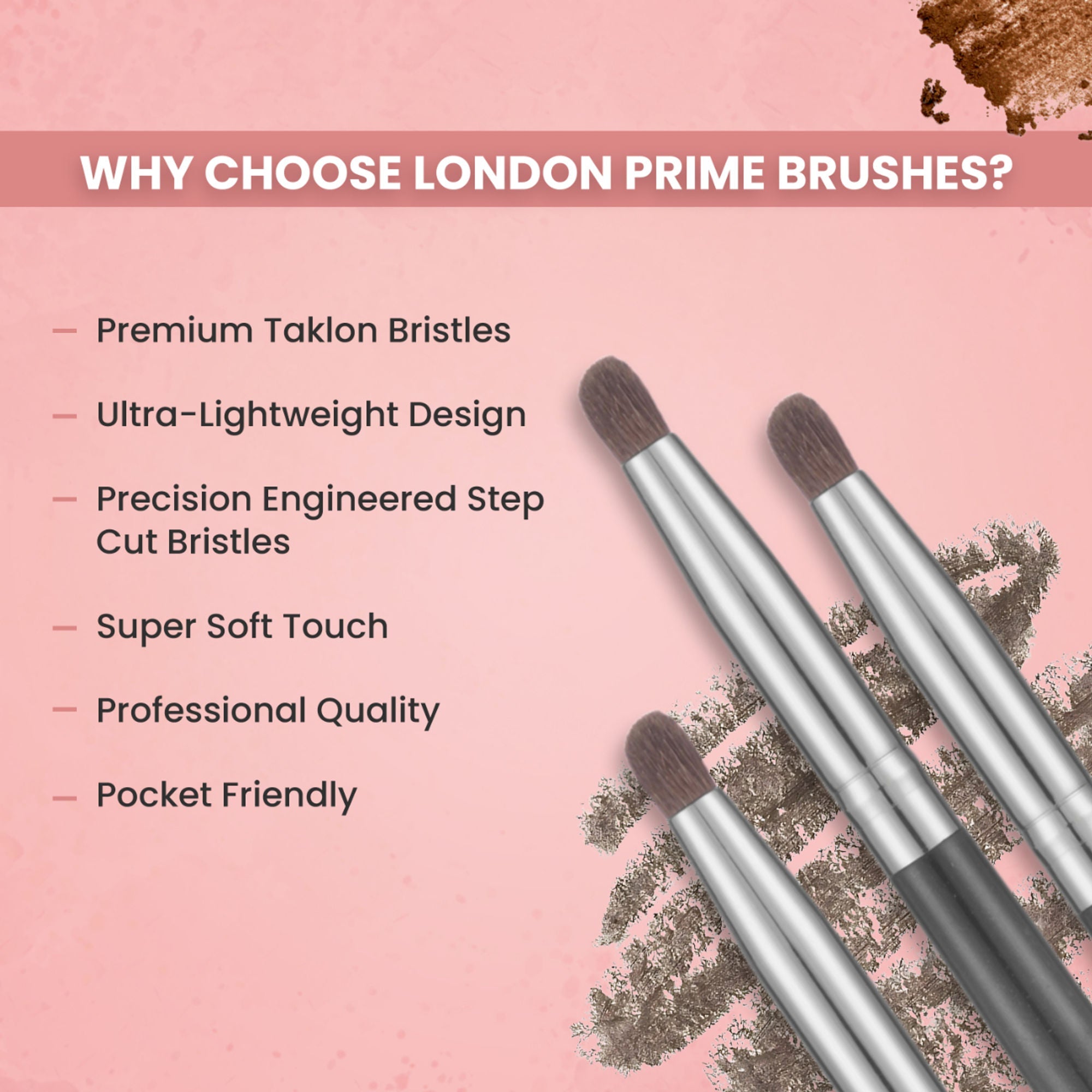 London Prime HD Precision Smudger - LP325 ( Formerly London Pride Cosmetics )
