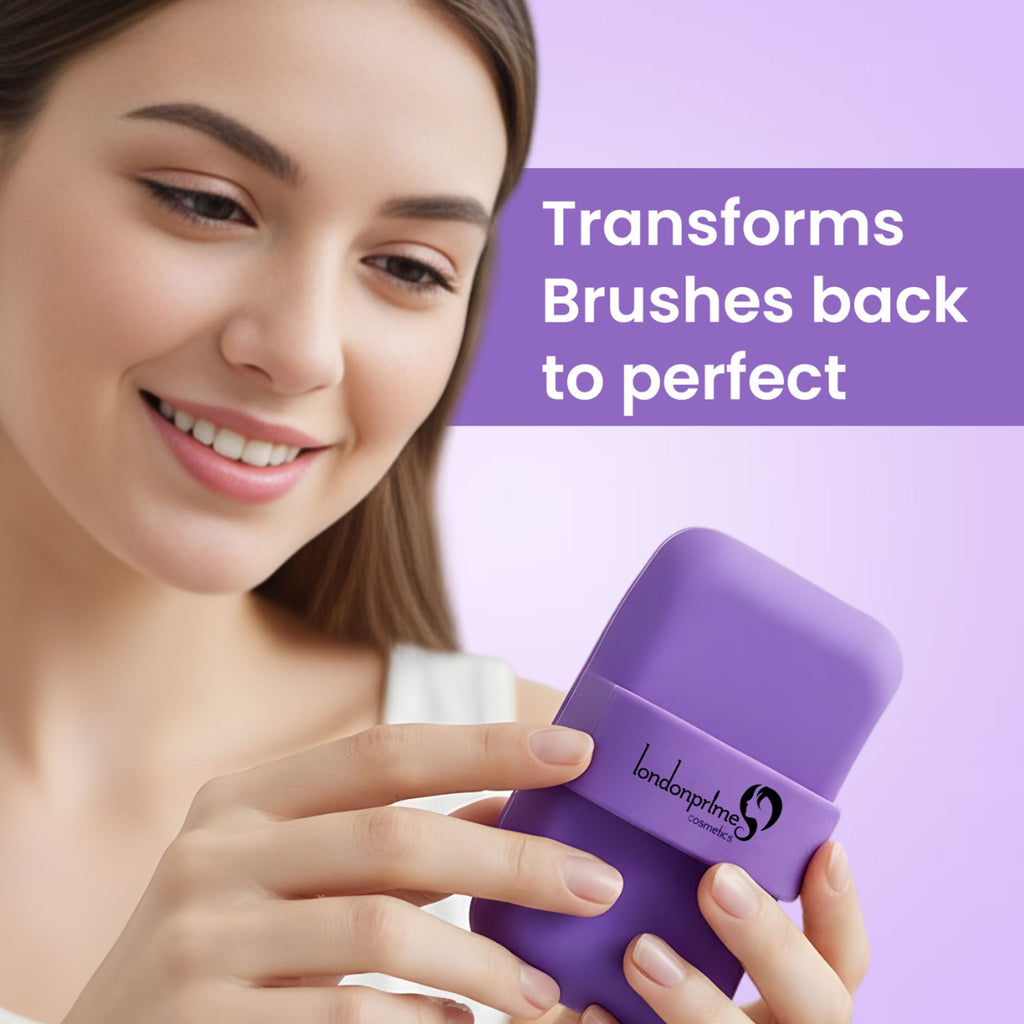 London Prime Silicone Makeup Brush Cleaner - Purple ( Formerly London Pride Cosmetics )