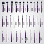 London Prime Glamstrokes Budget Friendly Brush Set - Black