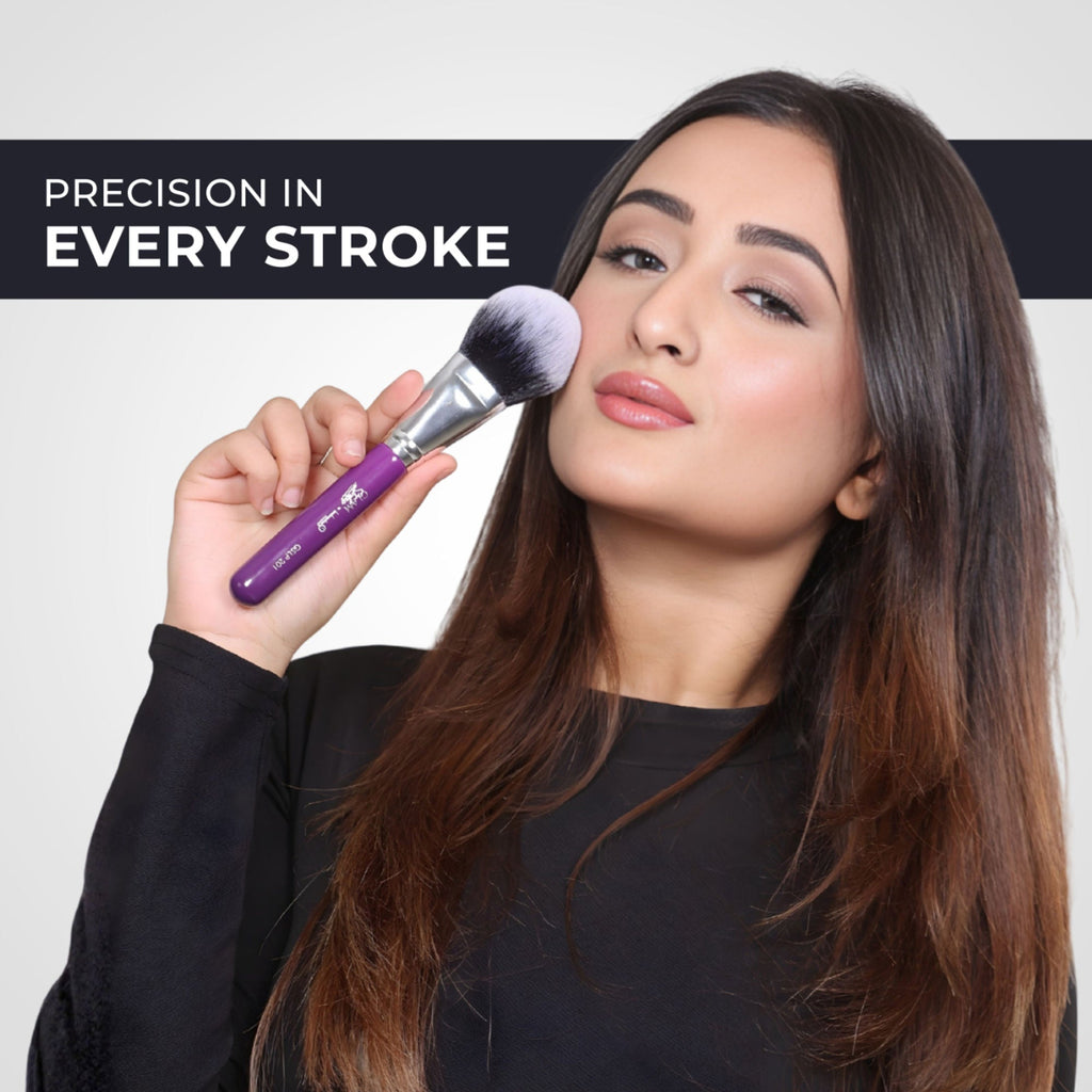 London Prime Glamstrokes Budget Friendly Brush Set - Black