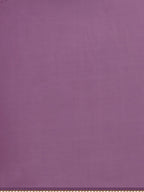 Sangria Women Purple Solid Georgette Saree with Embellished Belt - Distacart
