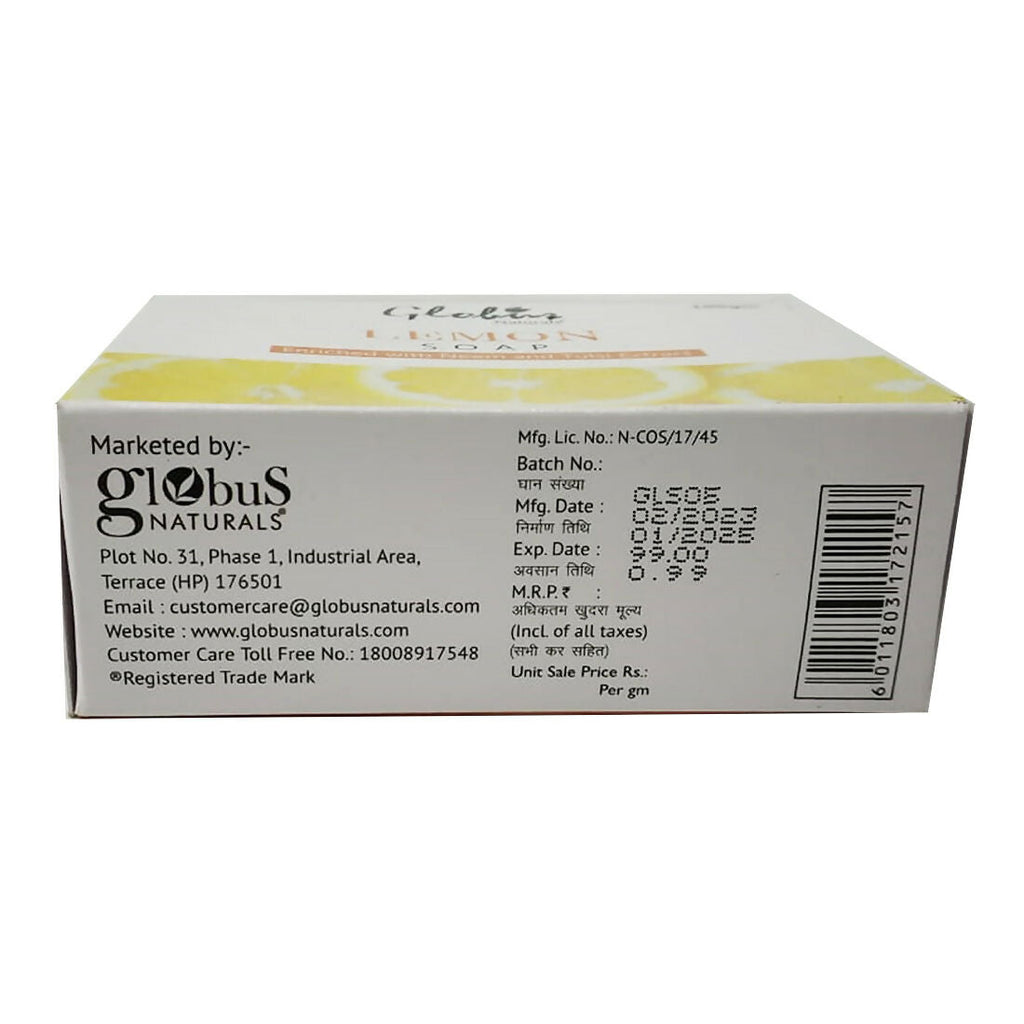 Globus Naturals Lemon Soap