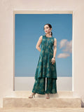 All About You Ethnic Motifs Printed Kurta with Palazzos