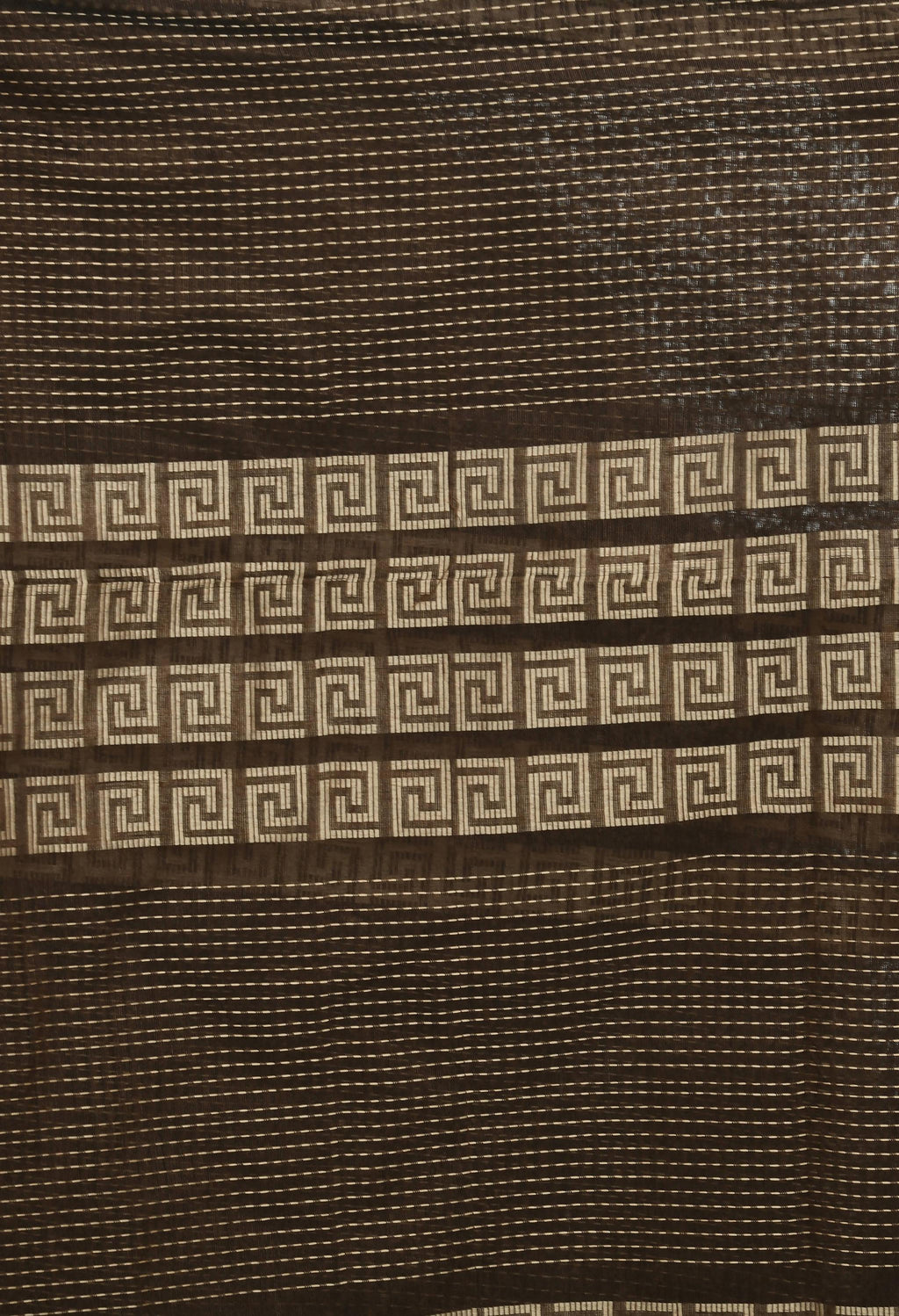 Mominos Fashion Moeza Handloom Cotton Brown Dupatta - Distacart