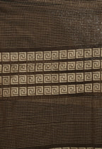 Mominos Fashion Moeza Handloom Cotton Brown Dupatta - Distacart