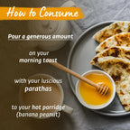 Isha Life Raw Himalayan Honey - Pure Wild Himalayan Honey | Sourced from Jammu, Reasi, Doda and Udhampur