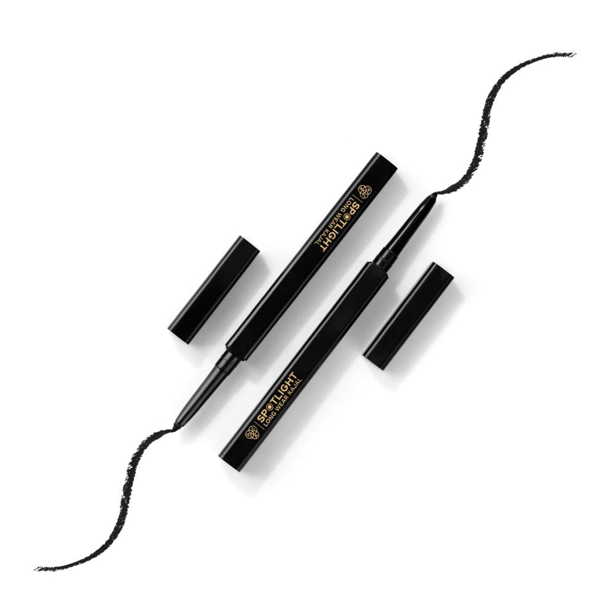 PAC Studio Spotlight Long Wear Kajal - Intense Pigment, Matte Finish, Easy Glide, Waterproof & Smudgeproof
