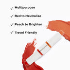 Makeup Revolution Correct And Transform - Red - Peach - Distacart