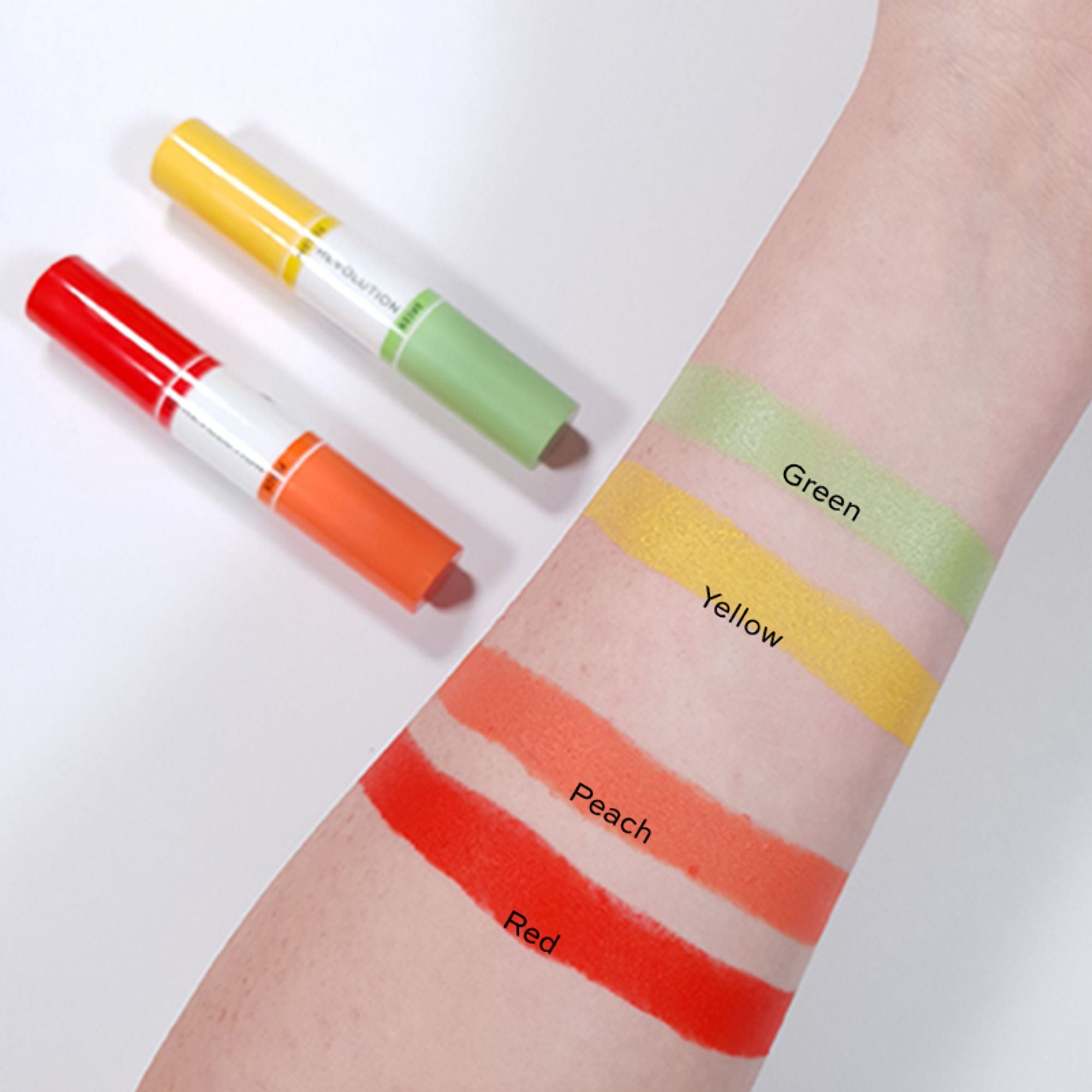 Makeup Revolution Correct And Transform - Red - Peach - Distacart