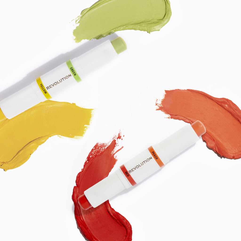 Makeup Revolution Correct And Transform - Red - Peach - Distacart