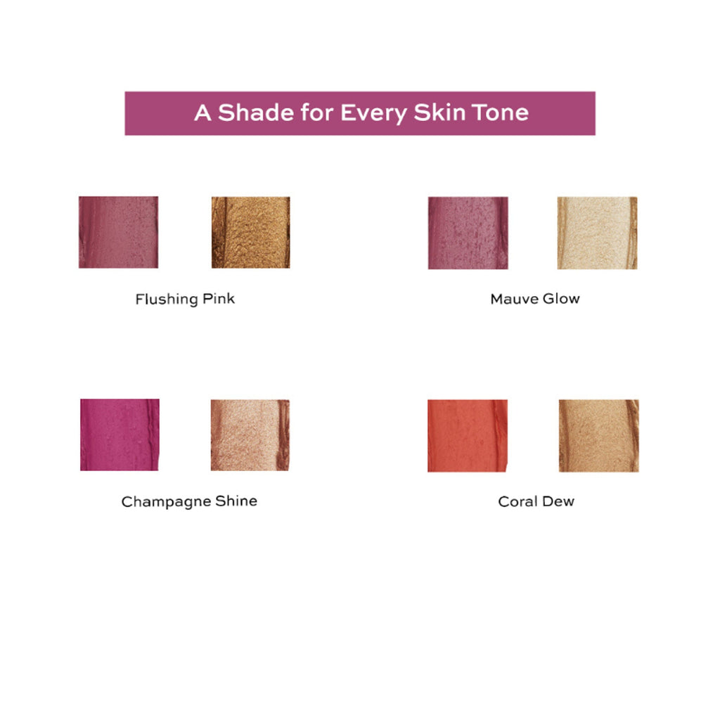 Makeup Revolution Blush & Highlight Stick - Mauve Glow - Distacart