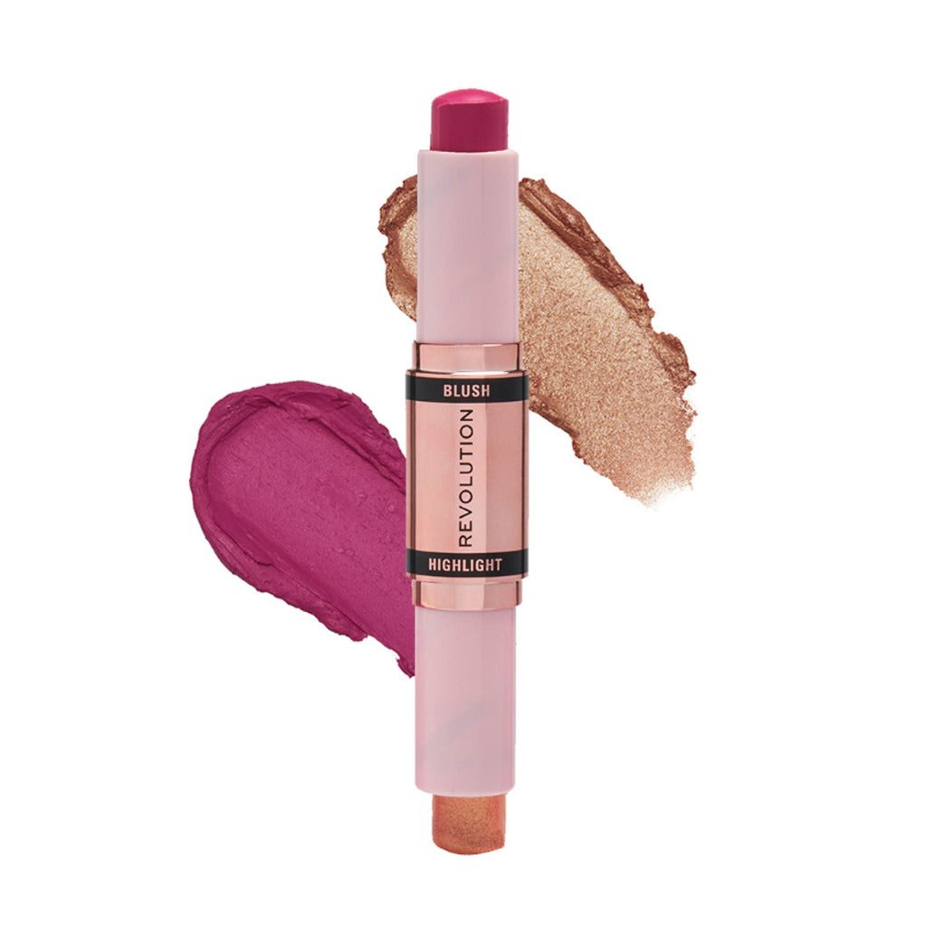 Makeup Revolution Blush & Highlight Stick - Champagne Shine