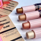 Makeup Revolution Blush & Highlight Stick - Champagne Shine - Distacart