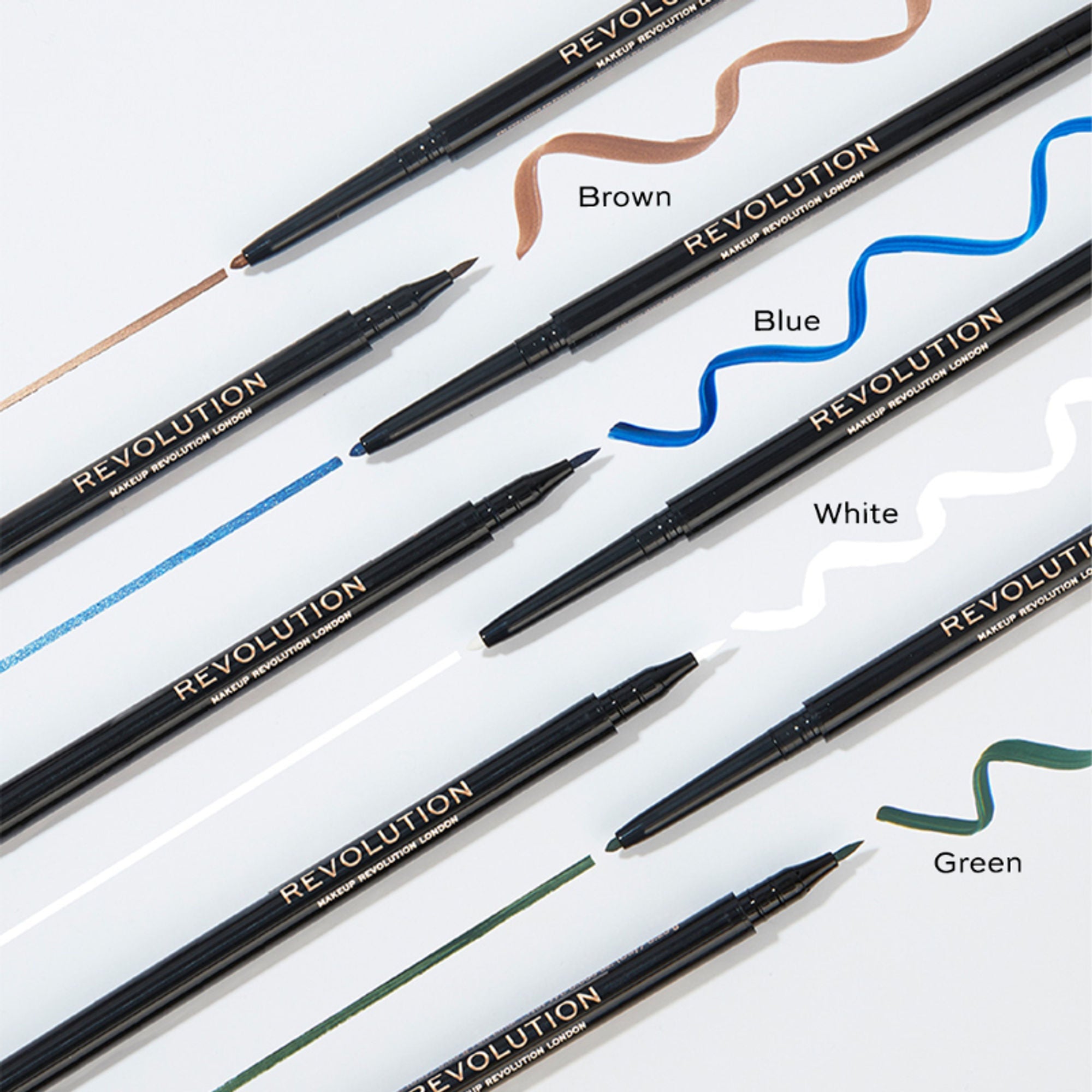 Makeup Revolution Eyeliner - Brown - Distacart