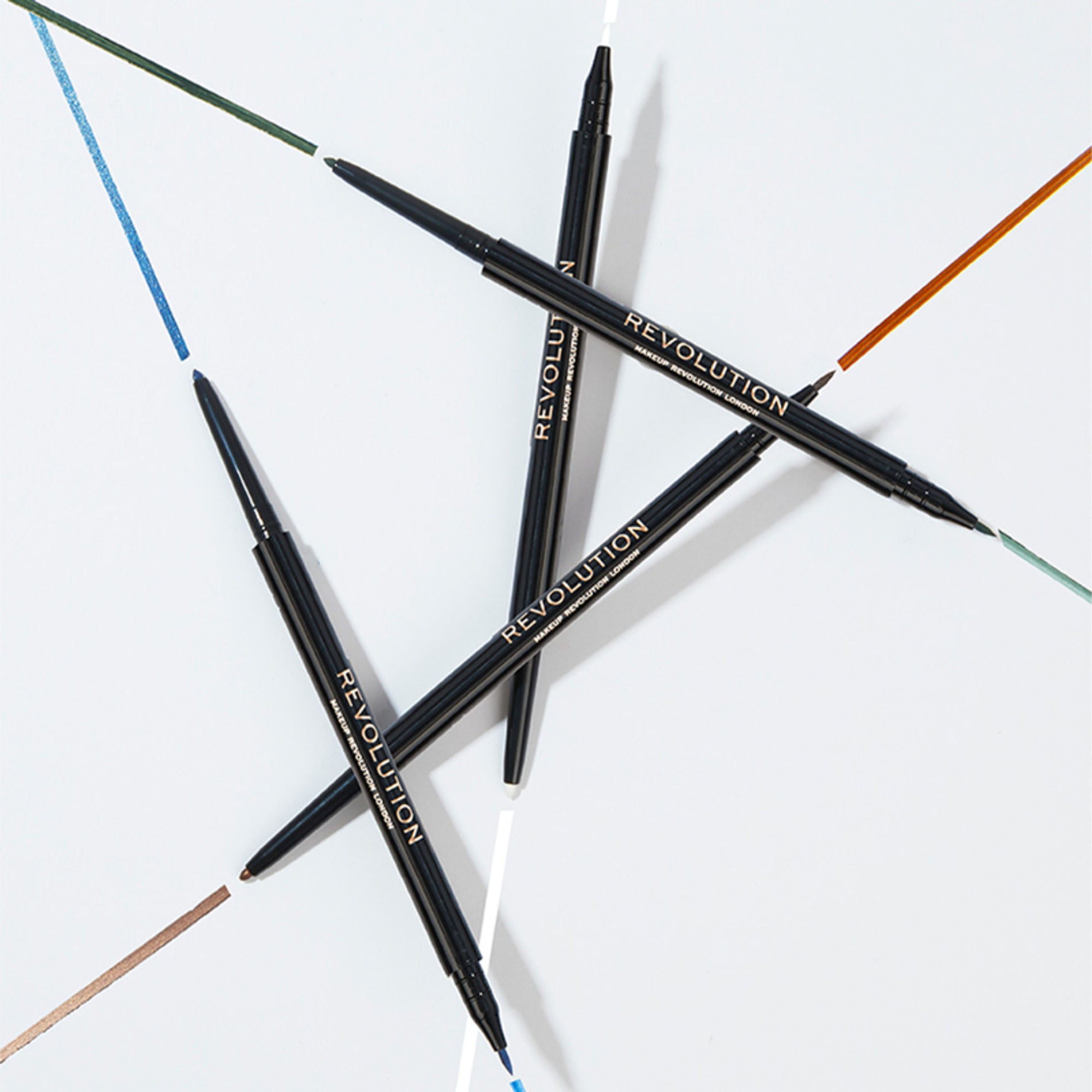 Makeup Revolution Eyeliner - Brown - Distacart