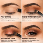Makeup Revolution Reloaded Eyeshadow Palette-15 Smooth & Rich Shade-High Pay Off Formula - Velvet Rose