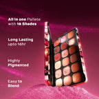 Makeup Revolution Forever Flawless Eyeshadow Palette-18 Smooth & Rich Shade - Allure - Distacart