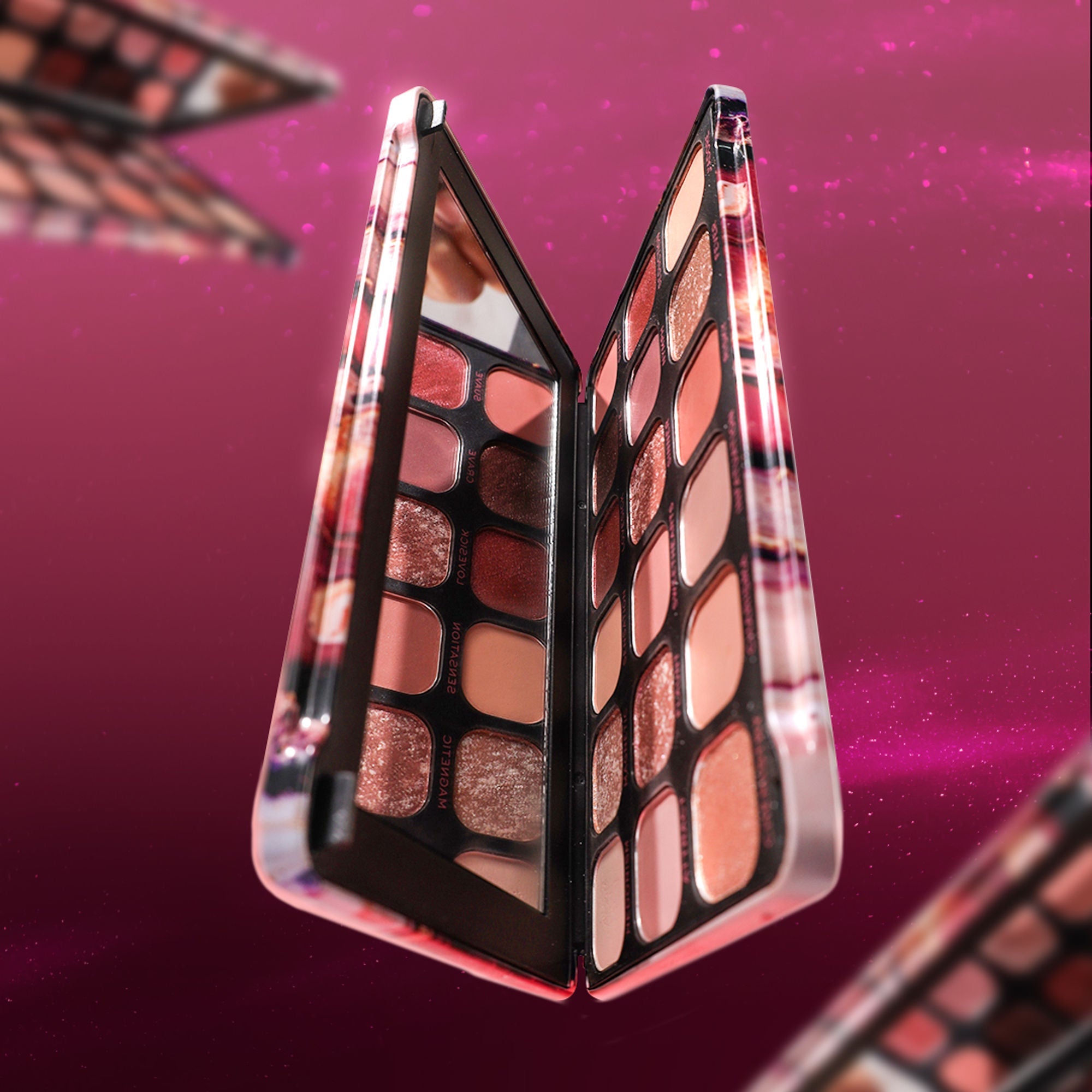 Makeup Revolution Forever Flawless Eyeshadow Palette-18 Smooth & Rich Shade - Allure - Distacart