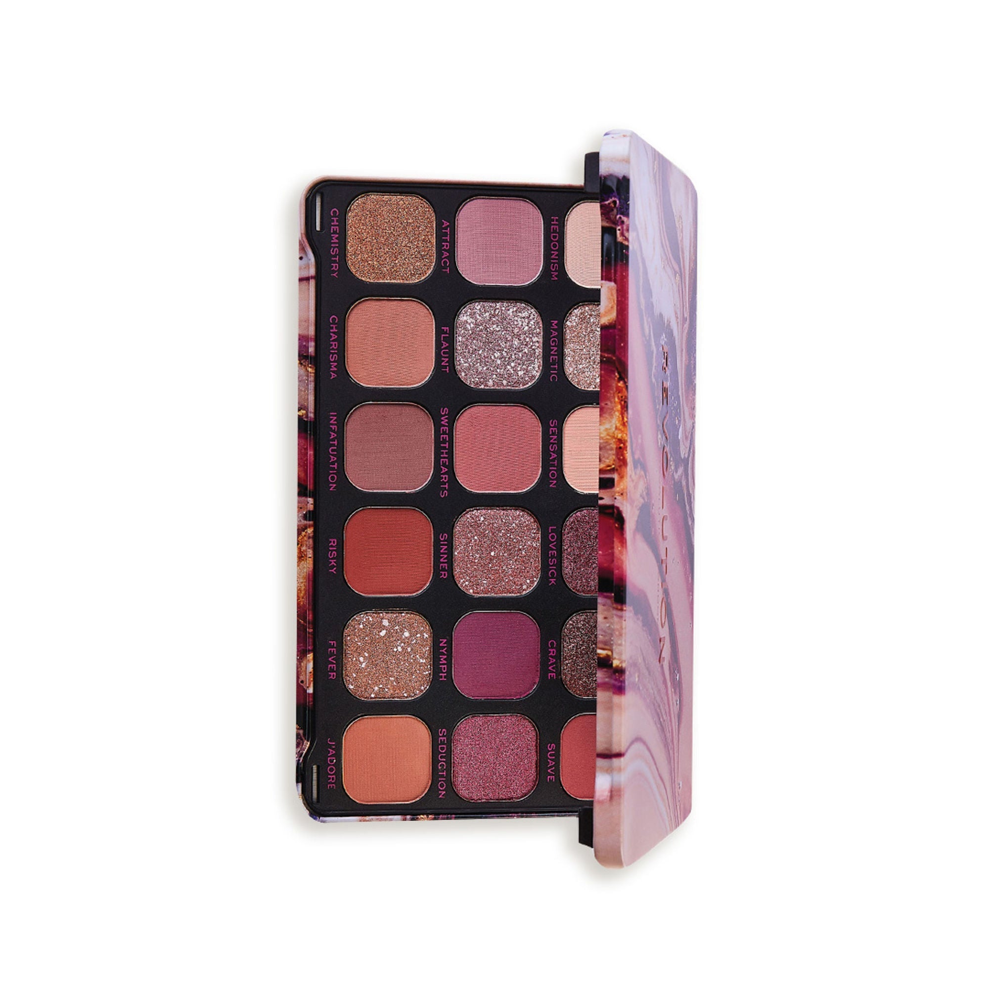 Makeup Revolution Forever Flawless Eyeshadow Palette-18 Smooth & Rich Shade - Allure - Distacart