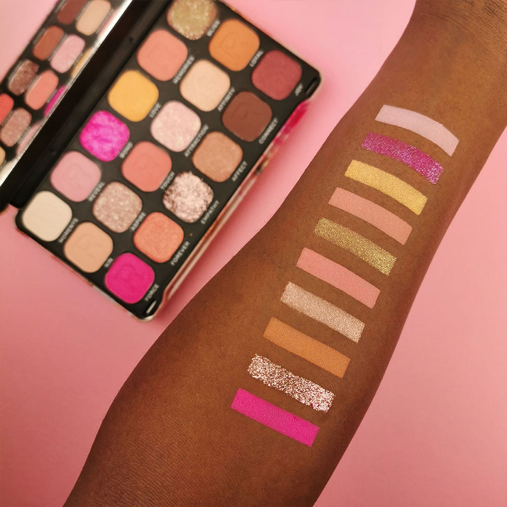 Makeup Revolution Forever Flawless Eyeshadow Palette-18 Smooth & Rich Shade - Affinity