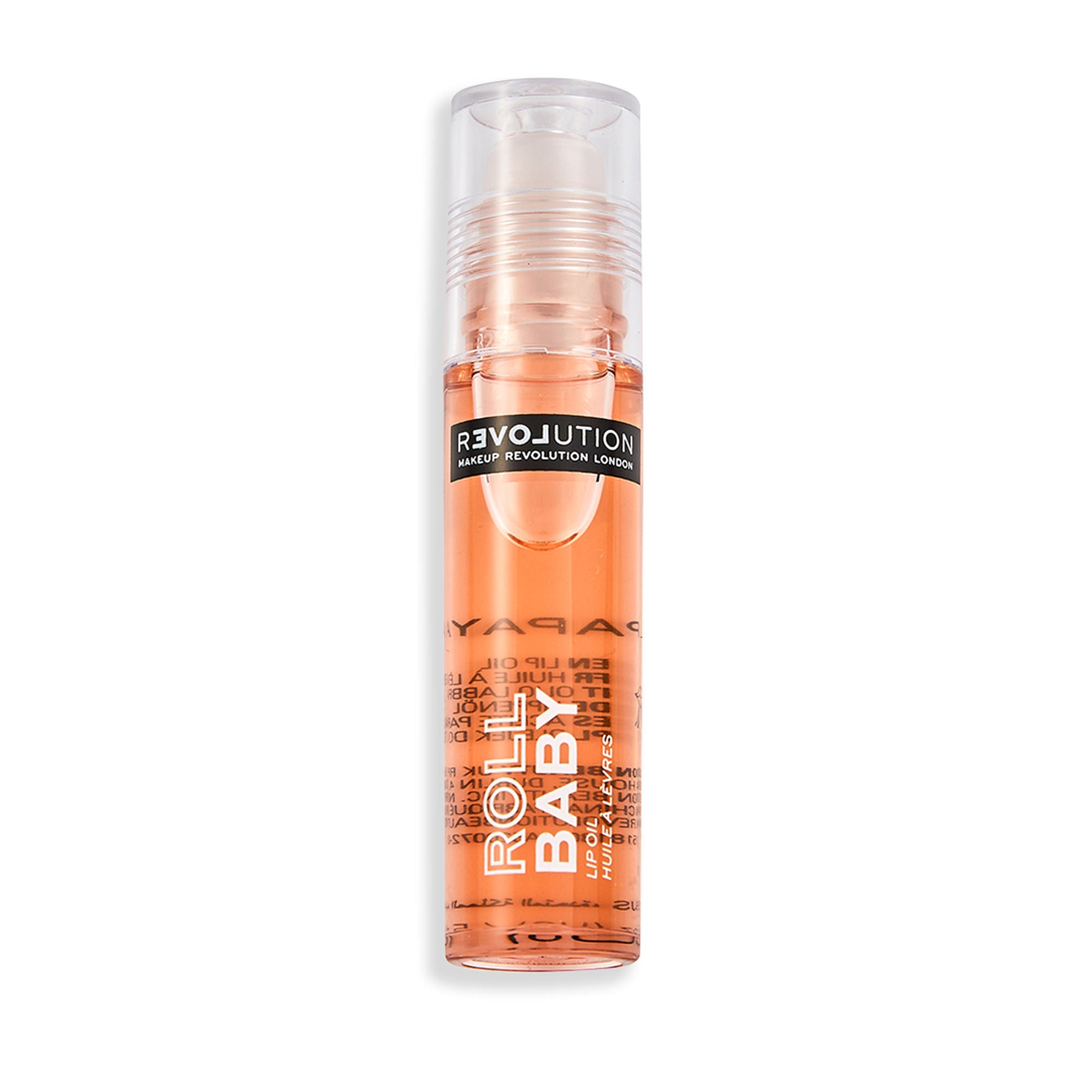 Revolution Relove Roll Baby Lip Oil Papaya - Papaya - Distacart