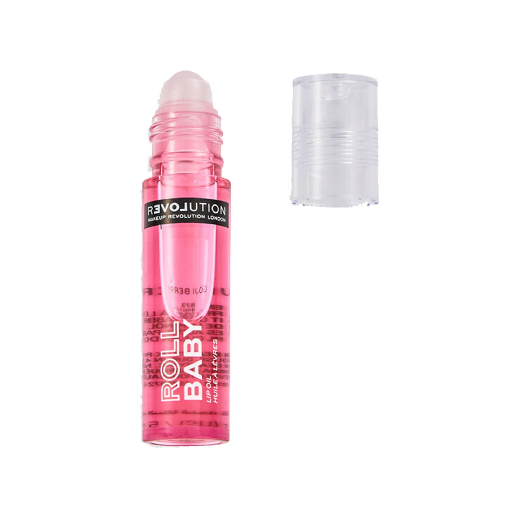 Revolution Relove Roll Baby Lip Oil Papaya - Goji Berry - Distacart
