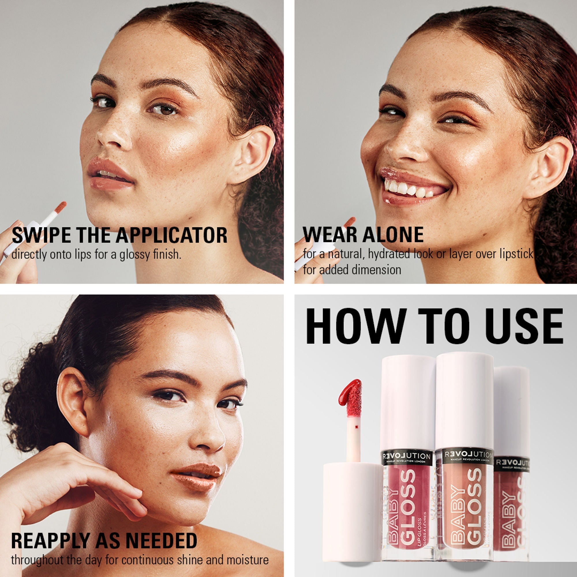 Makeup Revolution Relove Baby Gloss - Sweet