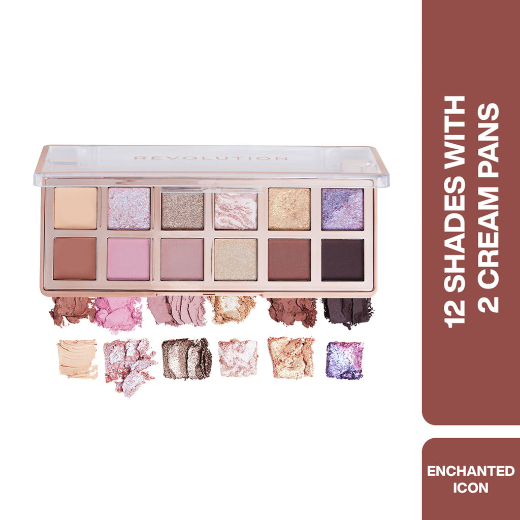 Makeup Revolution Eyeshadow Palette - The Enchanted Icon