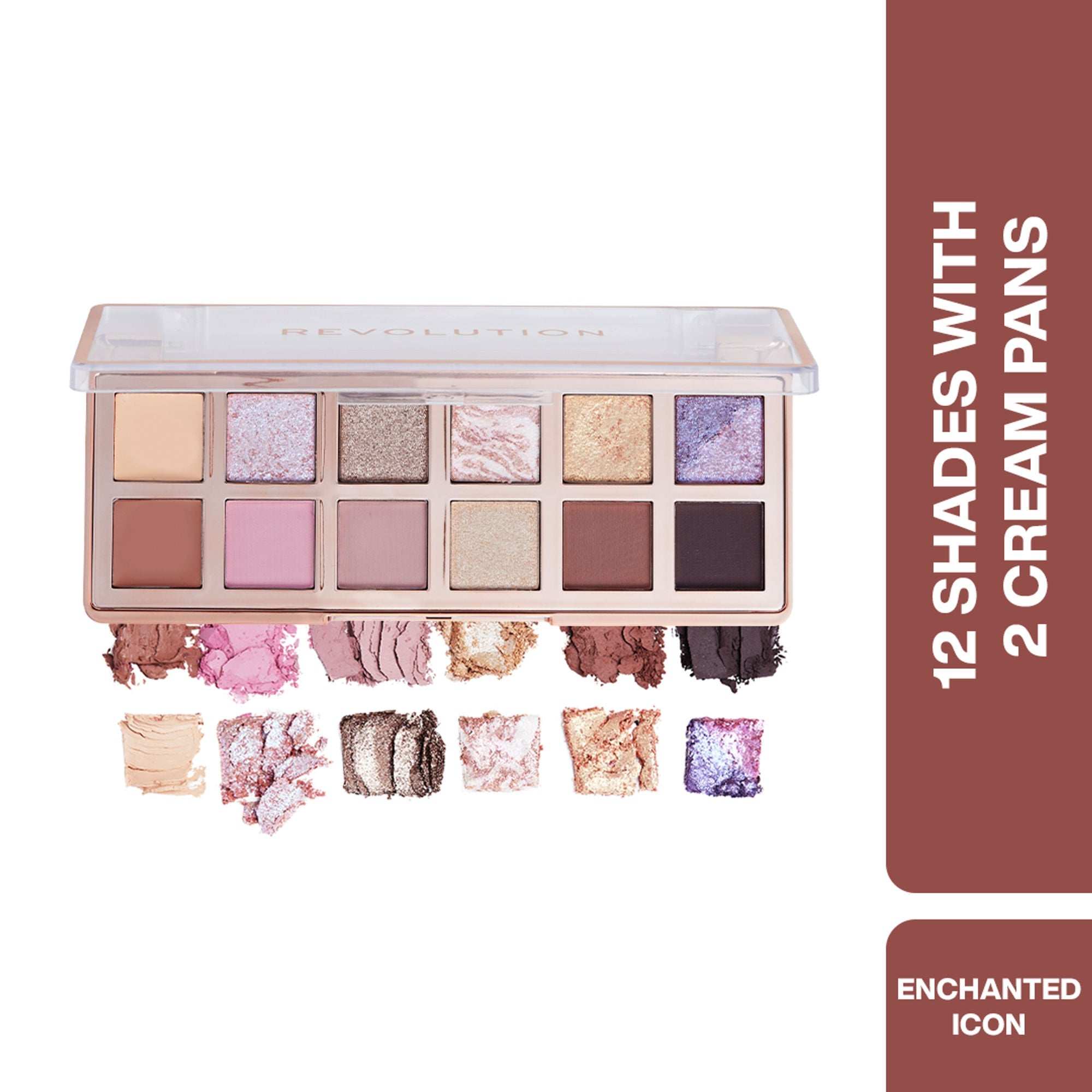 Makeup Revolution Eyeshadow Palette - The Enchanted Icon