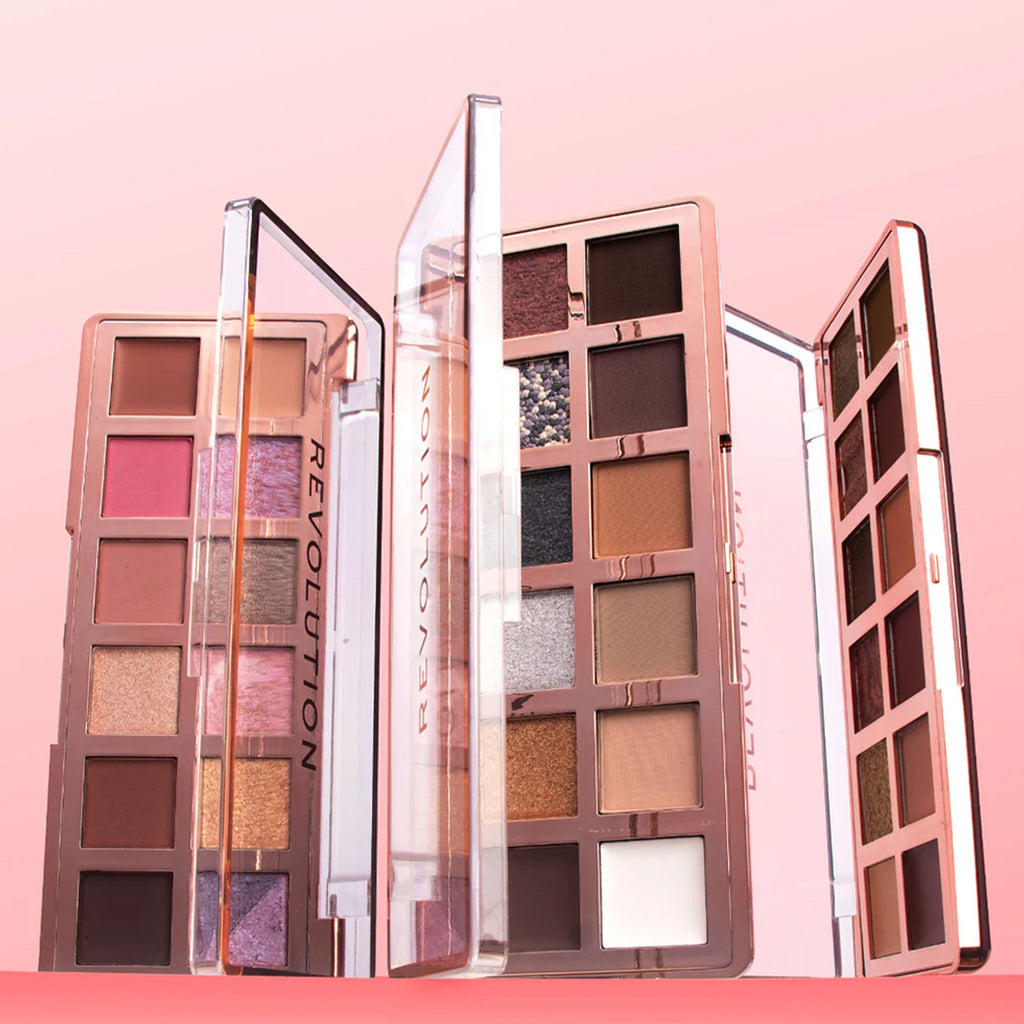 Makeup Revolution Eyeshadow Palette - True Icon Bronze - Distacart