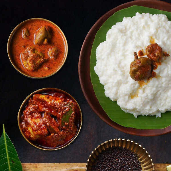 Sweet Karam Coffee Maavadu + Avakkai Pickle Combo