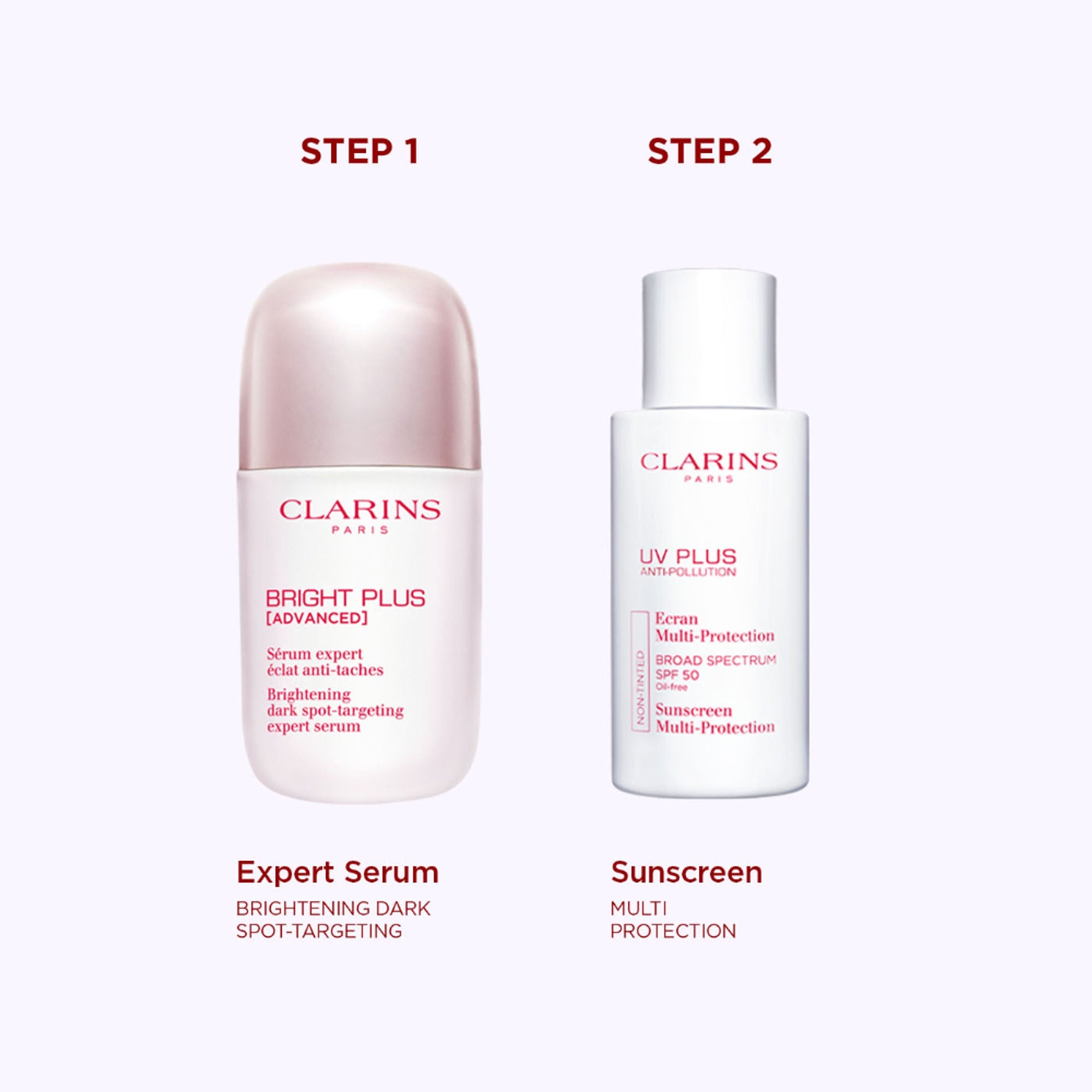 Clarins Bright Plus Advanced Serum - Distacart