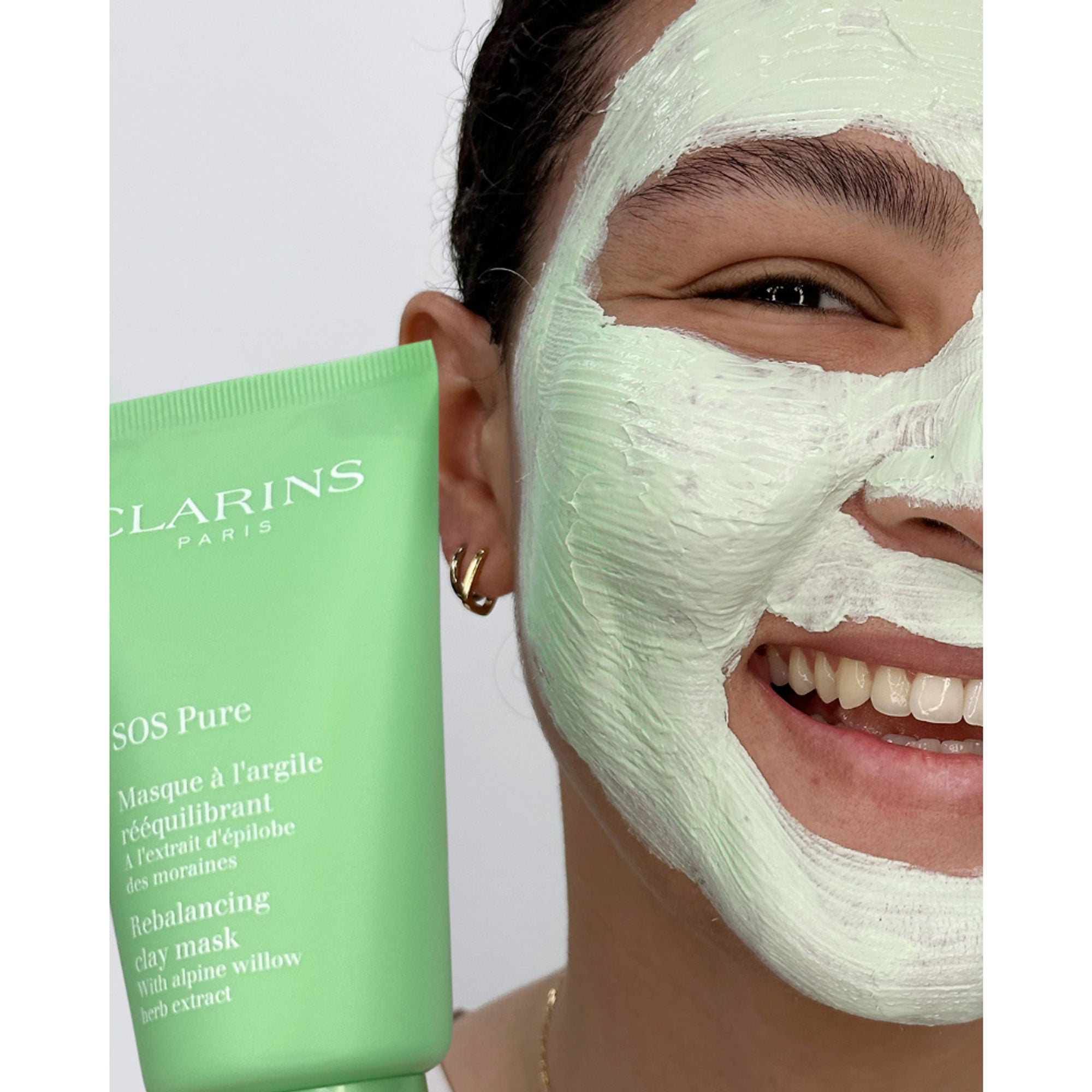 Clarins SOS Pure Rebalancing Clay Mask - Distacart