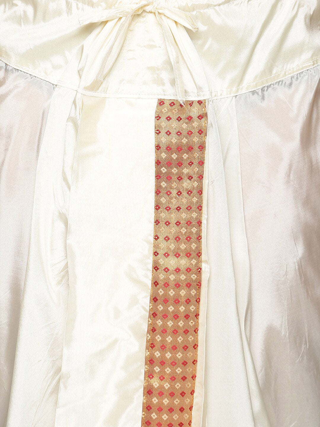 Sethukrishna Men Gold-Toned Striped Kurta with Dhoti Pants - Distacart