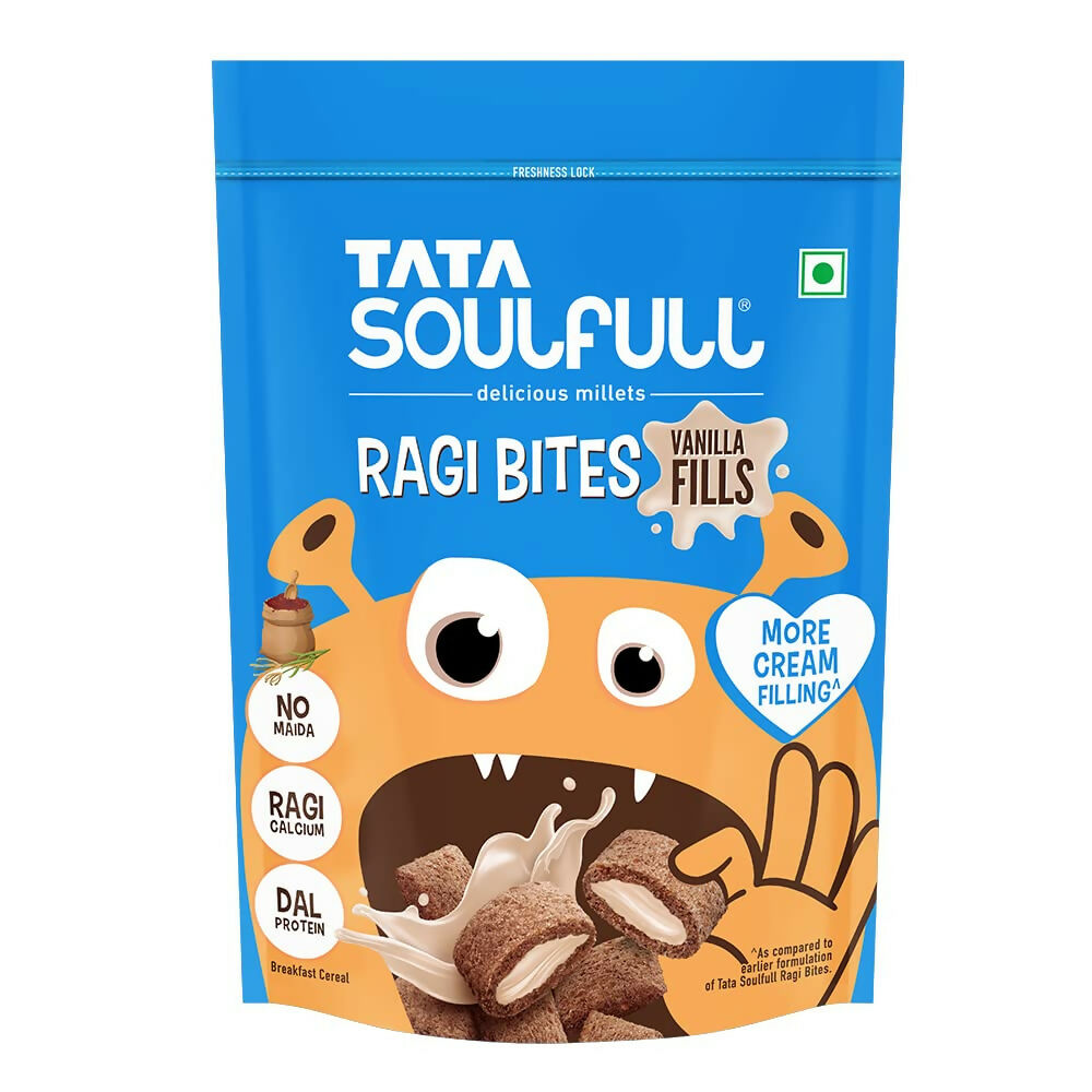 Tata Soulfull Ragi Bites Vanilla Fills Breakfast Cereal - Distacart