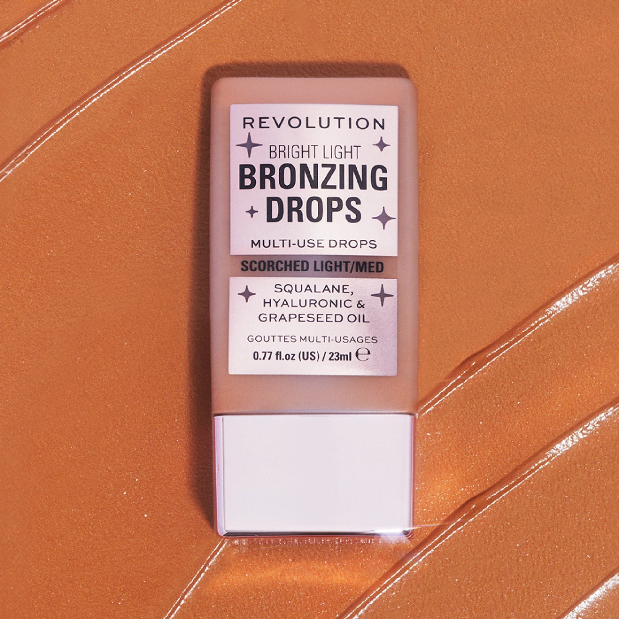 Makeup Revolution Bright Light Bronzing Drops Bronze Scorched - Distacart