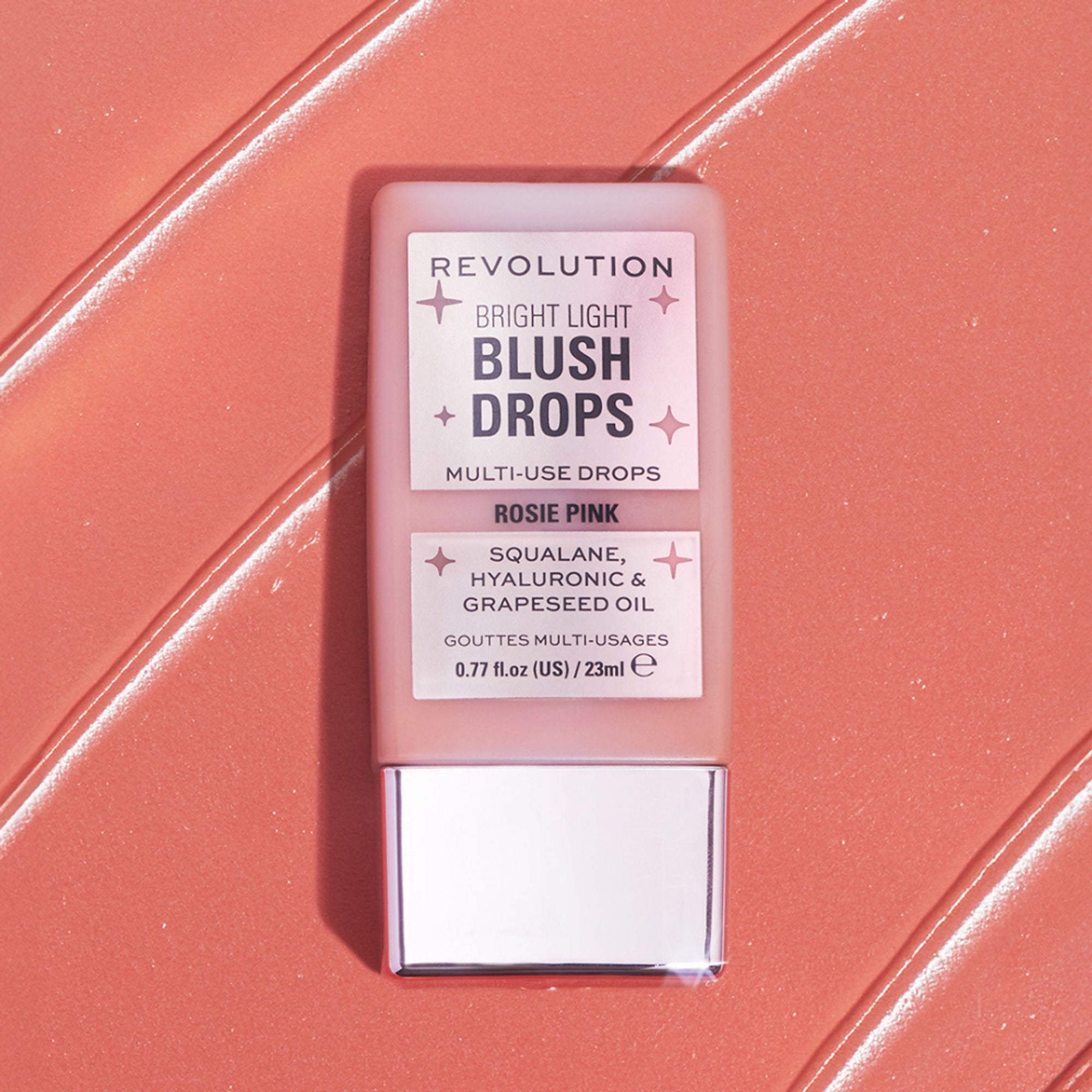 Makeup Revolution Bright Light Blush Drops Pink Rosie - Distacart