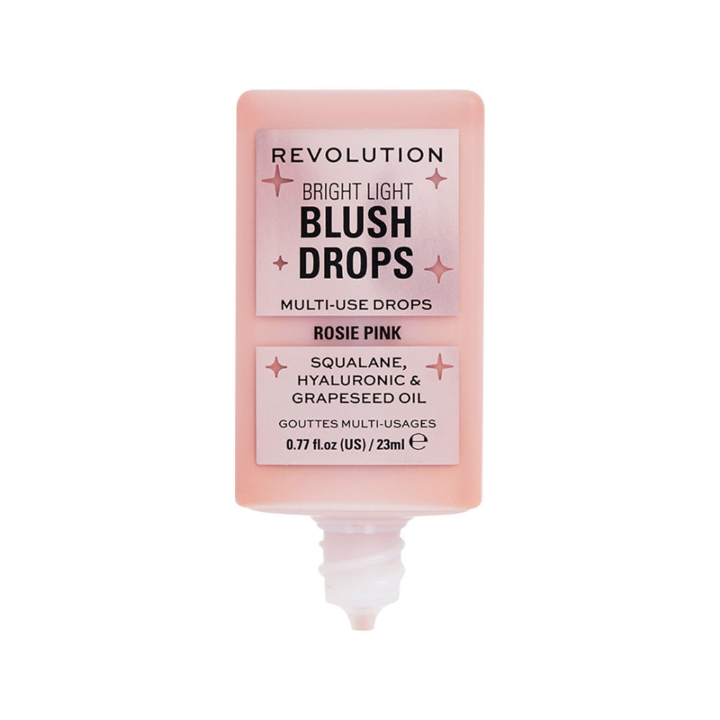 Makeup Revolution Bright Light Blush Drops Pink Rosie - Distacart