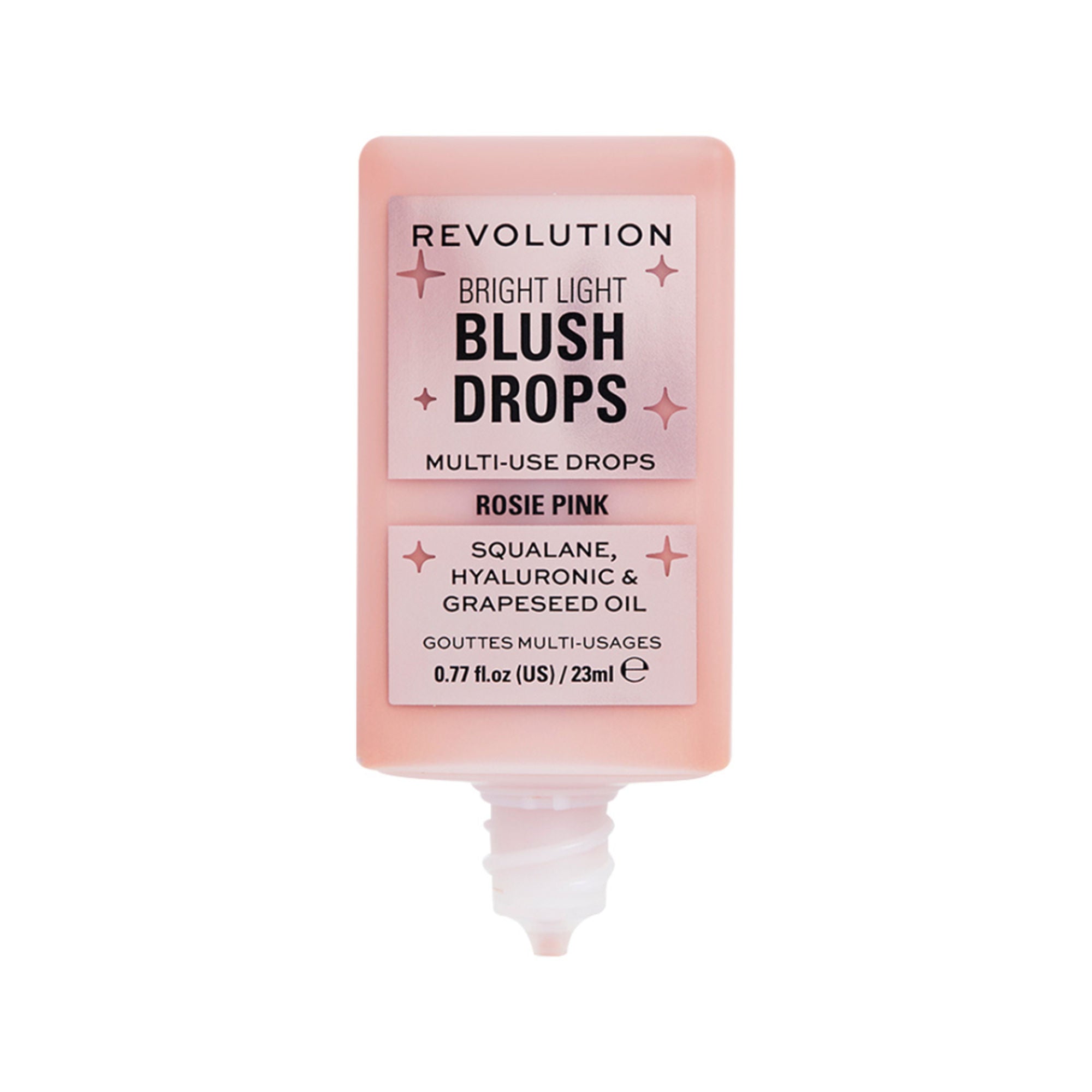 Makeup Revolution Bright Light Blush Drops Pink Rosie - Distacart