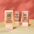 Makeup Revolution Bright Light Blush Drops Pink Rosie - Distacart