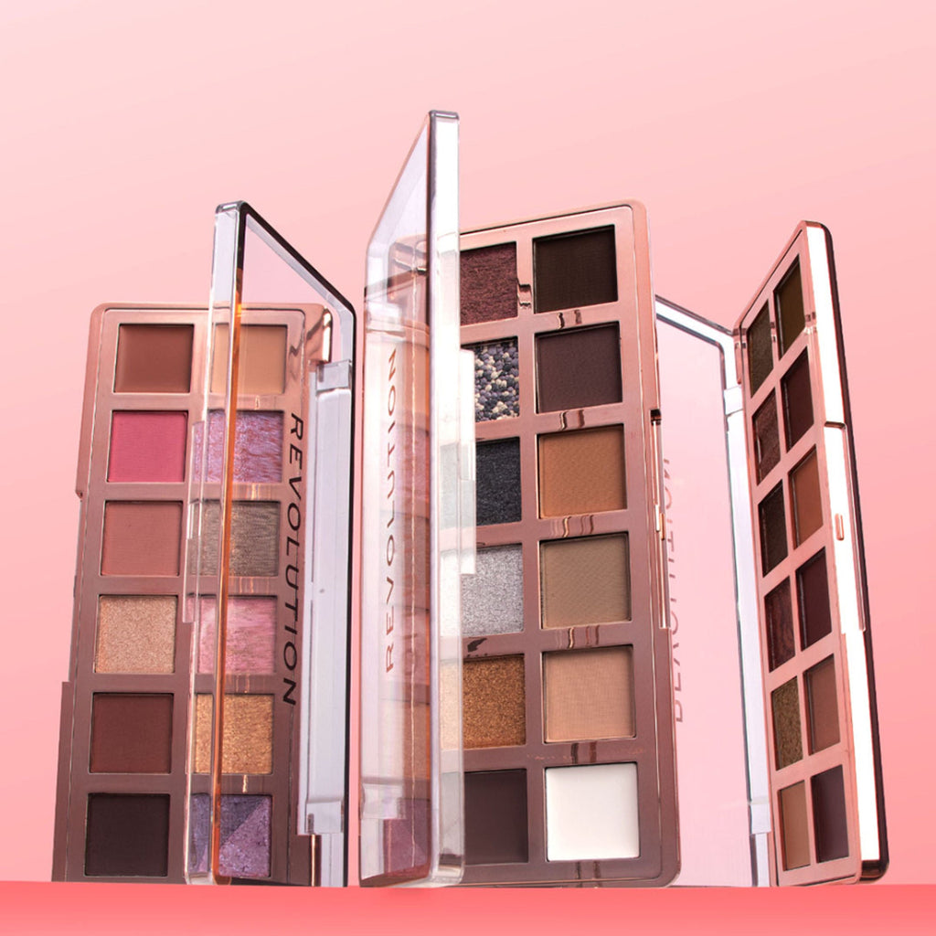 Makeup Revolution Eyeshadow Palette - The Smokey Icon Grunge - Distacart